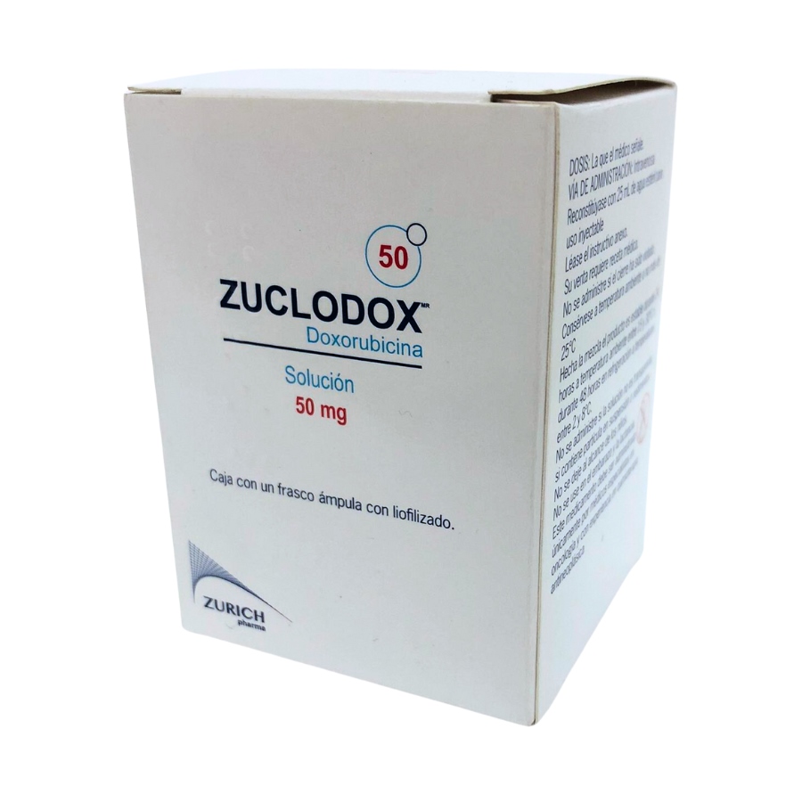 DOXORUBICINA C/1 50MG/25ML ZUCLODOX ZURICH