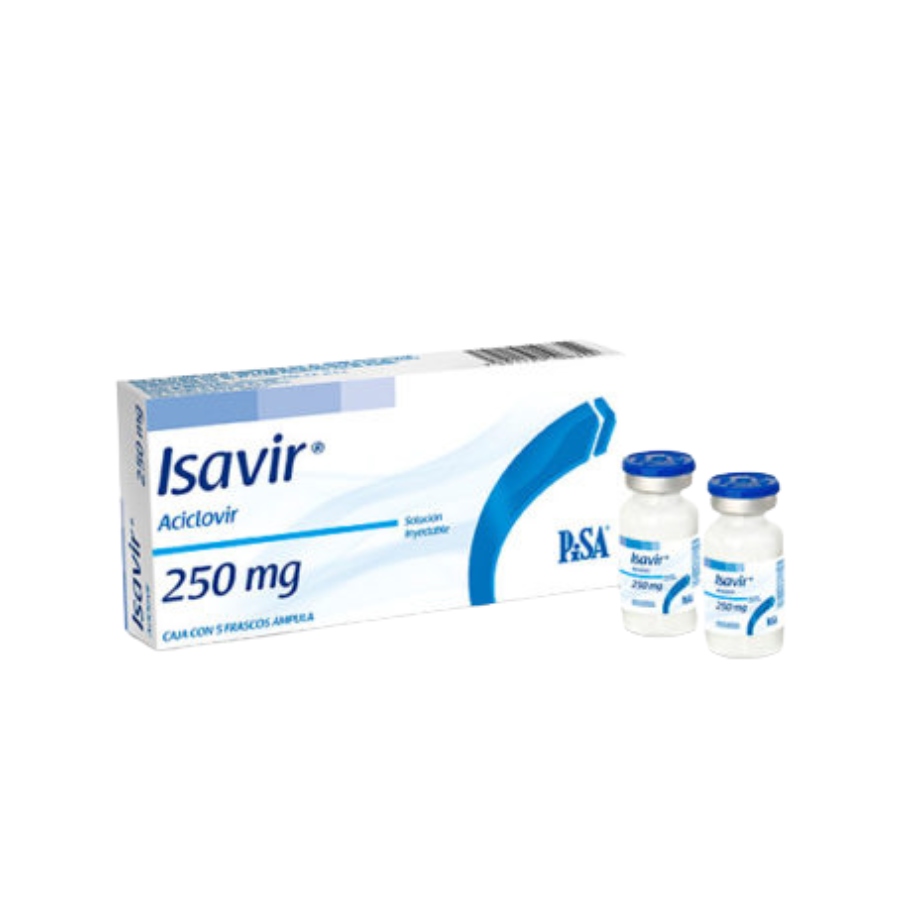 ACICLOVIR INY C/5 250MG ISAVIR