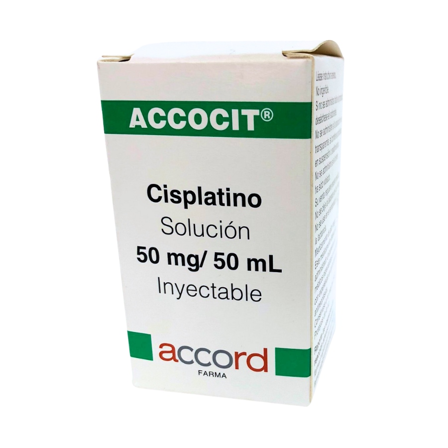 CISPLATINO C/1 50 MG/50 ML ACCOCIT